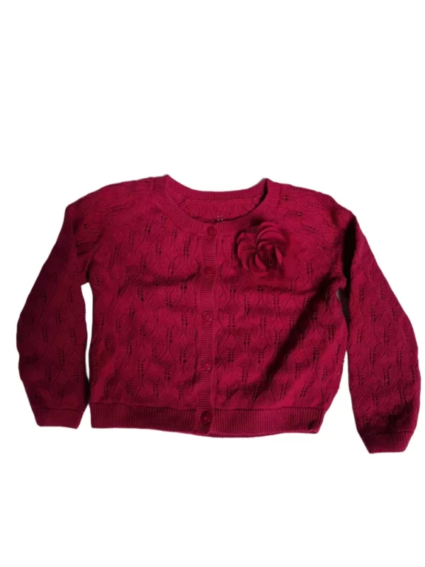 Kötött piros pulóver | Turoda